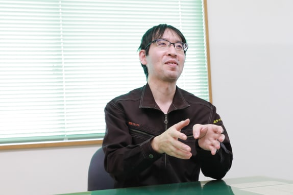 製造リーダー Wさんインタビューの写真